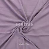 Plain Georgette - Mauve #109